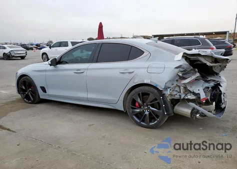 2022 Genesis G70 Base из США, поврежденный, VIN KMTG54TE7NU085709